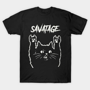 savatage metal cat T-Shirt